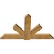 Ekena Millwork Kennewick Rough Sawn Timber Gable Bracket, Western Red Cedar, 60"W x 35"H x 2"D x 6"F, 14/12 Pitch GBW060X35X0206KEN00RWR - alternate 3